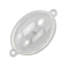 Flotteur Plastilys Oval Transparent Plastifloat - Pack Ø 45mm