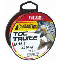 Fluocarbon Powerline Carbonflex Truite Toc Cbftto118