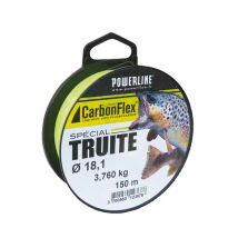 Fluoro Carbon Powerline Carbonflex Truite Toc Cbftv120