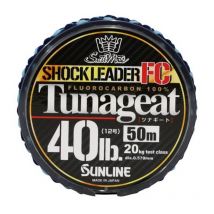Fluorocarbon Sunline Tuna Geat Shockleader Fc - 50m Sun54141