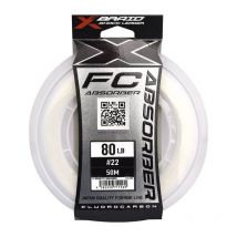 Fluorocarbon X-braid Fc Absorber X023 - 50m Xbraidfcabs50m40