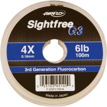 Fluorocarbone Airflo Sightfree G3 Fluoro Tippet - 100m 4x