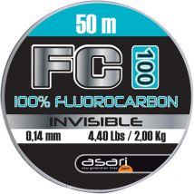 Fluorocarbone Asari Fc-100 - 50m 18/100
