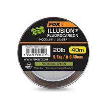 Fluorocarbone Fox Illusion Fluorocarbon Hooklink/leader - 40m 40/100 - Pêcheur.com