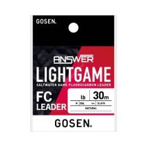 Fluorocarbone Gosen Answer Lightgame Fc - 30m Pe 0.8