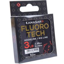 Fluorocarbone Kamasan Kamasan Fluoro Tech Rig Line - 50m 17/100