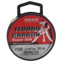 Fluorocarbone Powerline Fluoro Carbon Soft 30m - 18/100 - Pêcheur.com