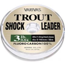 Fluorocarbone Varivas Trout Shock Leader - 30m 30m - 6lb - Pêcheur.com