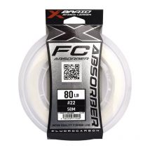 Fluorocarbono - 50m X-braid Fc Absorber X023 - 50m Xbraidfcabsorb40