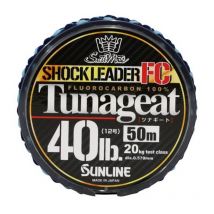 Fluorocarbono Sunline Tuna Geat Shockleader Fc - 50m Sun54140