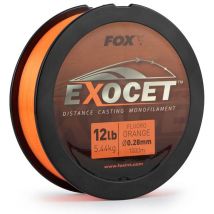 Flurocarbon Fox Exocet Fluoro Orange Mono 1000m Cml176