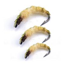Fly Sempe Nymphe Green Larva Caddis - Pack Of 3 Nyca-vx3