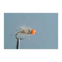Fly Tof Nymphe Oreille De Lievre Tungsten - Tete Orange 1004858