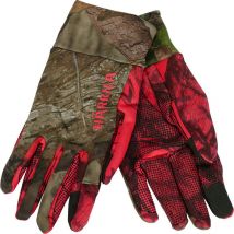 Gants Homme Harkila Moose Hunter 2.0 Fleece - Orange Camo L