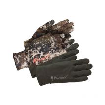 Gants Pinewood Furudal Liner 2 Pack - Strata/moss Green Xs/s