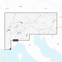 Garmin Karte Navionics Vision+ Intérieures Alpes, Lacs Et Rivières 010-c1261-00