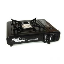 Gas Ring Alpen Camping Black Ik002