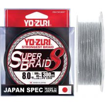 Geflecht Yo-zuri Superbraid 8x Argent - 150m Dysb8g20cv