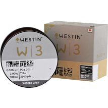 Geflochtene Angelschnur - 1500m Westin W3 8-braid Smokey Grey - 1500m L017-148-3000