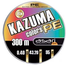 Geflochtene Angelschnur Asari Kazuma Colors Pe 8x Lacp30018