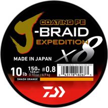 Geflochtene Angelschnur Daiwa J-braid Exp X8 12550128