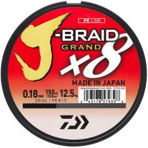 Geflochtene Angelschnur Daiwa J-braid Grand X8 12796020