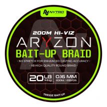 Geflochtene Angelschnur - Lime Green - 200m Nytro Aryzon Hiviz Bait-up Braid 20600041