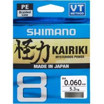 Geflochtene Angelschnur Shimano Kairiki Sx8 59wpla58r12