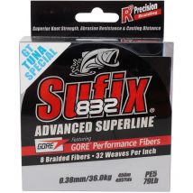 Geflochtene Angelschnur Sufix 832 Advanced Superline Tuna Special Asu640462