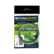 Geflochtene Vorfachschnur Microcable Technipêche Metal Line Tech/k5707