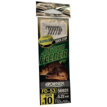 Geknüpfter Haken Stoss Owner Barbless Method Feeder Quick Stock - 6er Pack Fd-53-16
