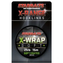 Gevlochten Lijn Gecoat Starbaits X Wrap Soft Coated Braid - 15m 58415