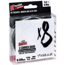Gevlochten Lijn Sufix X8 Braid Groen - 150m Asu640904