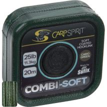 Gevlochten Onderlijn Carp Spirit Combi Soft Green - 20m Acs640083