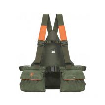 Gilet Caccia Riserva Cordura Ripstop Vert/orange R2251-l/xl