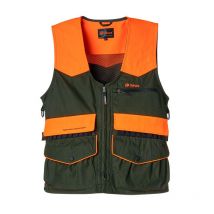 Gilet De Chasse Chiruca Osiris Hi -vis - Kaki/orange Xxl