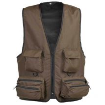 Gilet De Pêche Garbolino Long Serenity - Kaki Xl