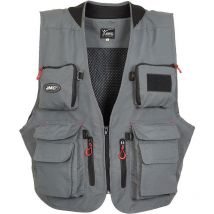 Gilet De Peche Jmc Tradition V2 - Gris S - Pêcheur.com
