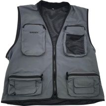 Gilet De Pêche Suissex Sanaga - Gris Xxl - Pêcheur.com