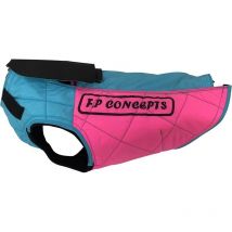 Gilet De Protection F.p Concepts Caumont Avec Cape - Bleu/rose Fox 3