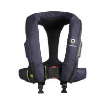Gilet De Sauvetage Crewsaver Ergofit 190n Automatique Avec Harnais, Flashlight & Capuche Cs-7005001 - Pêcheur.com