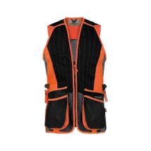 Gilet De Tir Homme Percussion Ball Trap Evo - Noir/orange Xxl