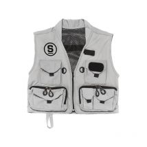 Gilet Di Pesca Sempe Grey Gig-xl