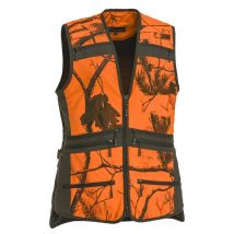 Gilet Sans Manche Femme Pinewood Furudal Hunter Pro Vest W - Orange Camo Xl