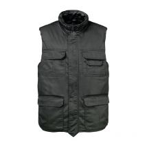 Gilet Senza Maniche Uomo Idaho Rangers 1204-noir-(a)-2xl