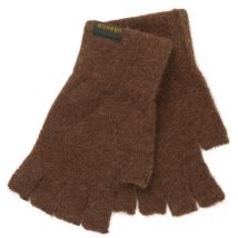 Gloves Harkila Alpacka Half Finger - Pinecone Brown 1056010520033