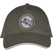 Gorra Hombre Con Cabezas De Jabalíes - Kaki Bartavel Tetes Sangliers - Kaki Casquettechassekakiv1