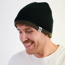 Gorro Pesca Reversível - Preto/caqui Pecheur.com Réversible - Noir/kaki Bonnetpecheur