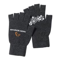 Guantes Hombre Savage Gear Knitted Half Finger Glove Svs76551