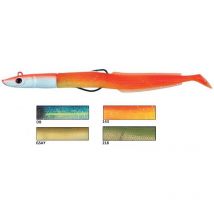 Gummifisch Mit Haken/schwanzpalette Flashmer Blue Equille 18.5cm Eqb75n143